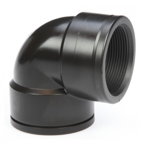 PP 1 ½" x 1 ½" Winkel 90° IG/IG